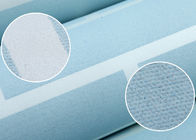 Materiali non tessuti autoadesivi blu della carta da parati di effetto del mattone 3D, pre- incollato