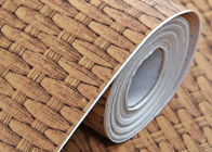 Rivestimenti murali smontabili di tessitura di bambù amichevole eco- 3D con 0.45*10M